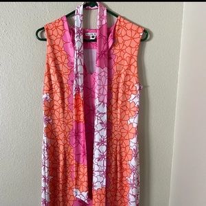 Fulton Reef belted maxi